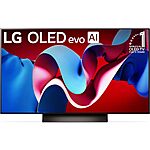 $899.99: 48″ LG OLED evo C4 Series 4K Smart TV at Amazon